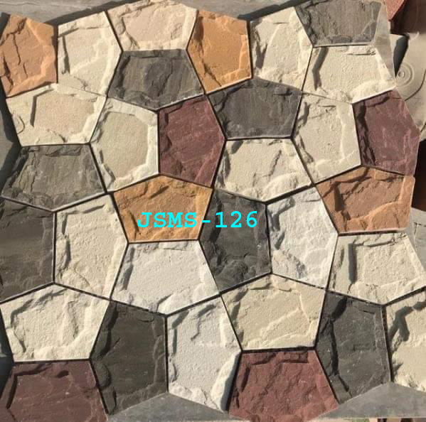 Stone Mosaic Tiles in China Pattern for Exterior Wall
